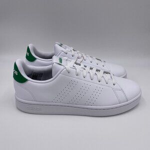adidas Advantage White / Green Men's Shoes